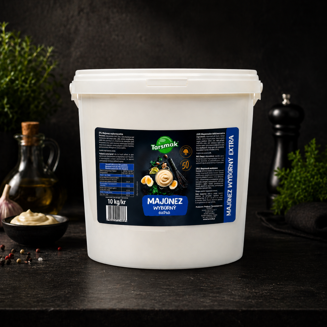 Majonez Tarsmak Wyborny Extra 50% 10 kg – hurtownia Zakupols